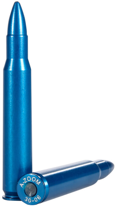 A-Zoom 12327 Rifle Blue Snap Caps 30-06Springfield 5Pack