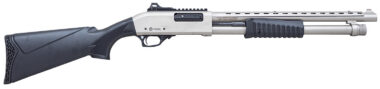 Citadel FRMN1220SYN Mariner 12 Gauge Pump 3" 4+1 18.50" Black Full Heat Shield Barrel, Black Picatinny Rail Steel Receiver, Fixed Black Synthetic Stock