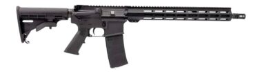 Andro Corp Industries 55616BB ACI-15 Bravo 5.56 NATO 30+1 16" Black Nitride Threaded Barrel, Black Anodized Aluminum Receiver w/Picatinny Rail, M-LOK Handguard, M4 Black Polymer Stock, A2 Grip, Ambide