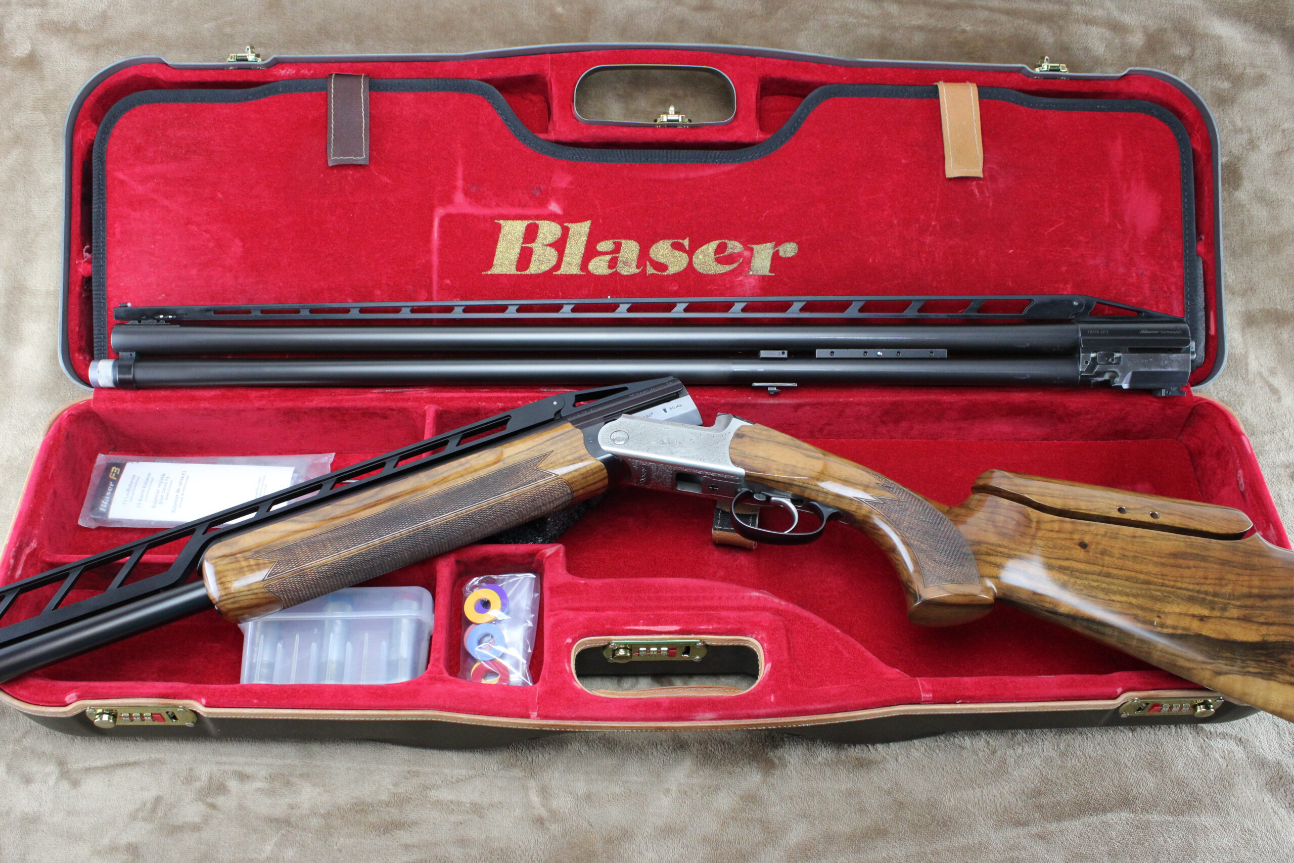 Blaser F3 Trap Combo - 12ga/32" - LH - used/excellent Item# FR008147